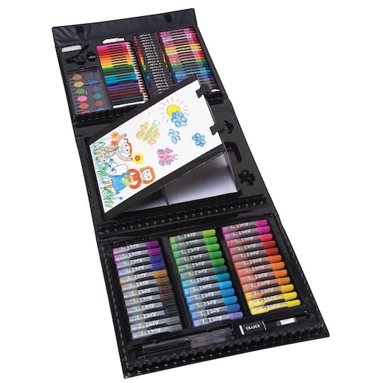 Art 101&#xAE; Budding Artist&#xAE; Doodle &#x26; Color Pop-Up Easel Art Set